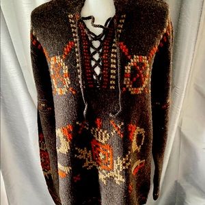 7 For All Mankind merino man sweater size L
